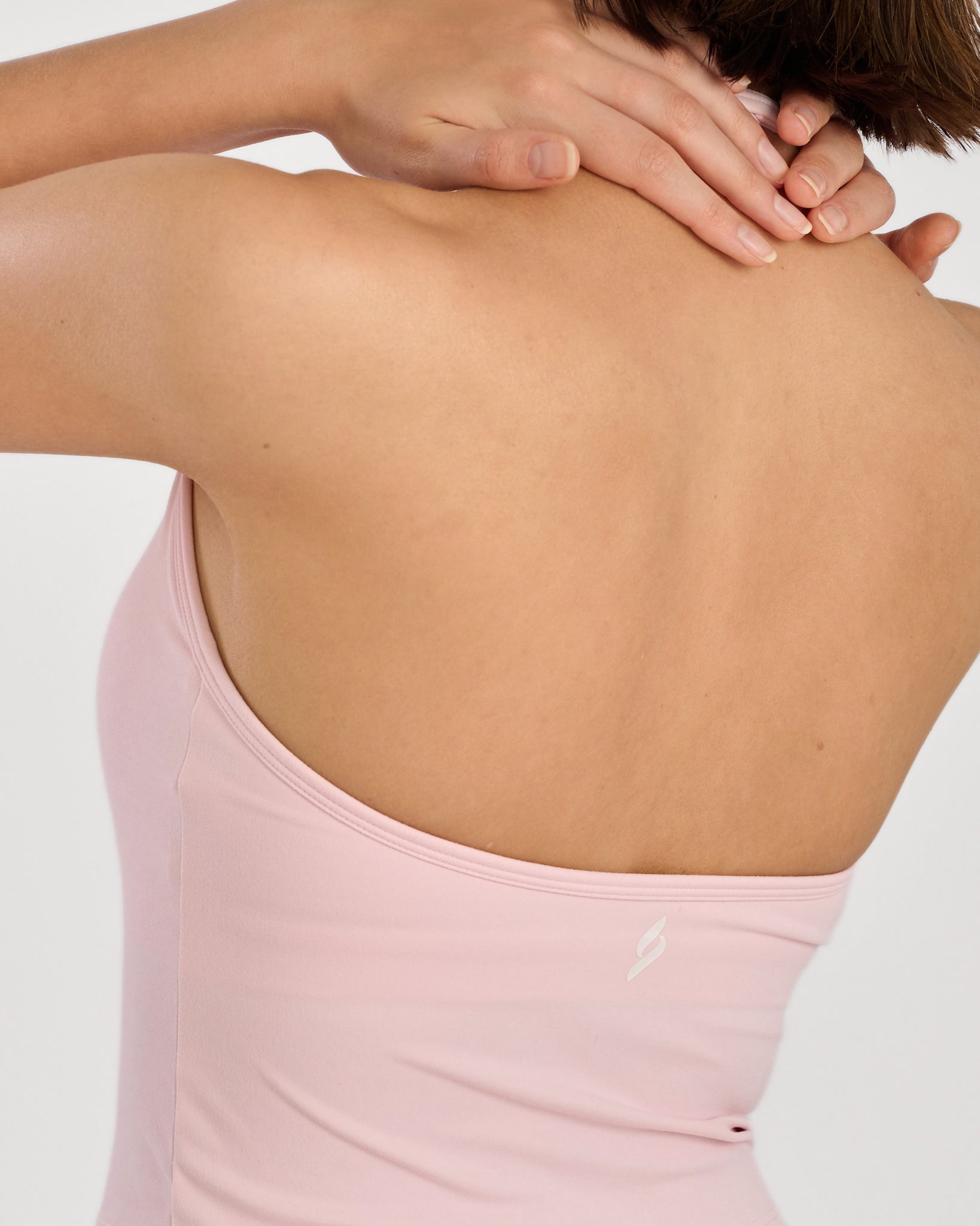 EQL Grace halter tank top with built-in bra — activewear