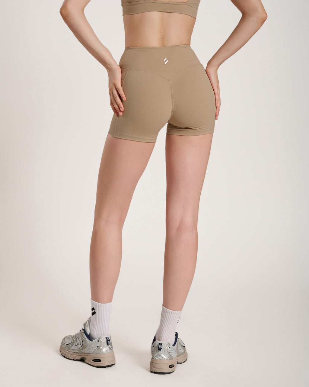 EQL Flow high-waisted shorts with pockets — activewear